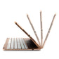 iPad 2020 10.2 inch Toetsenbord Hoes goud