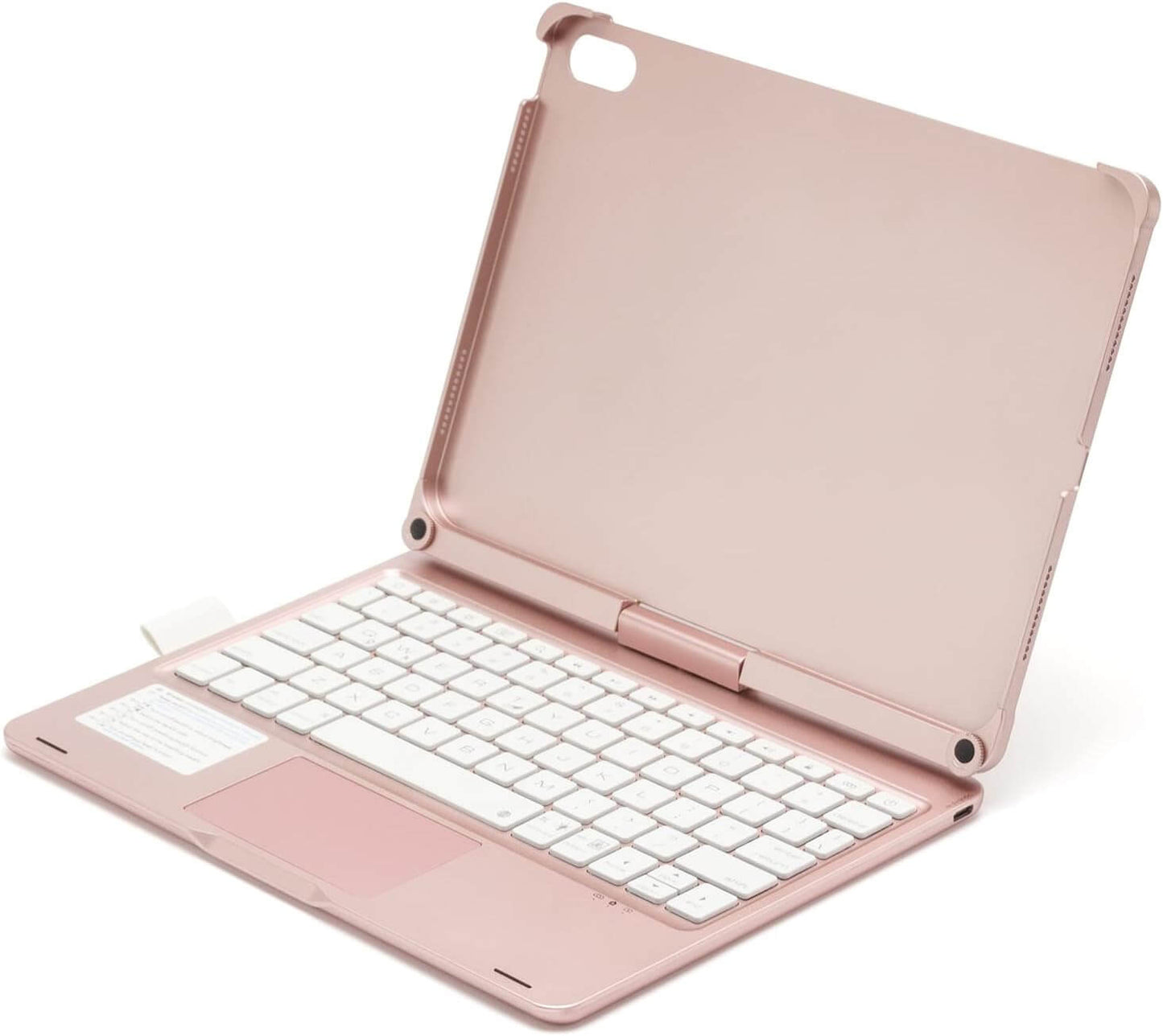 iPad 2025 (11-inch) / iPad 2022 (10.9-inch) Toetsenbord case rosé goud