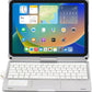 iPad 2025 (11-inch) / iPad 2022 (10.9-inch) Toetsenbord case zilver