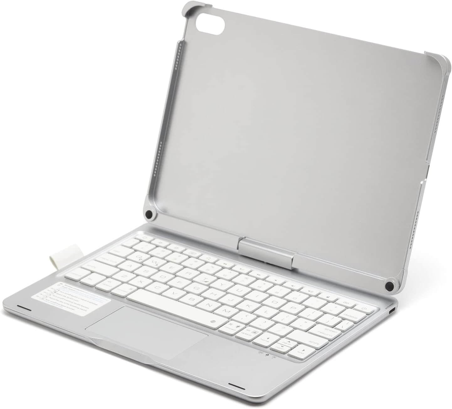 iPad 2025 (11-inch) / iPad 2022 (10.9-inch) Toetsenbord case zilver