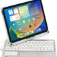iPad 2025 (11-inch) / iPad 2022 (10.9-inch) Toetsenbord case zilver