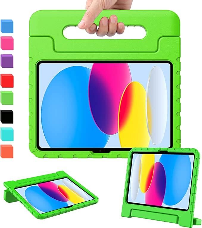 iPad 2025 (11-inch) / iPad 2022 (10.9-inch) Kinderhoes Groen
