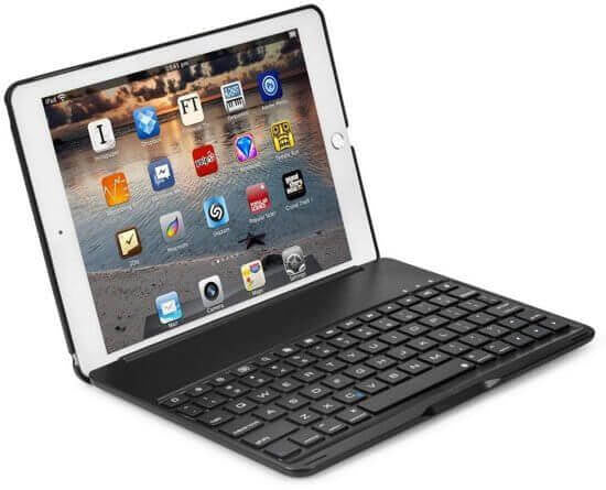 iPad Air 2019 toetsenbord hoes zwart