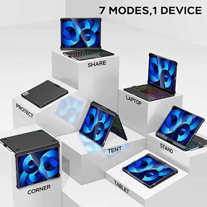 Toetsenbordhoes Voor IPad 10e Generatie 2022 En IPad 11e Generatie A16 2025 11109 Inch Roze Multi Touch Trackpad 7 Kleuren Achtergrondverlichting Qwertz Indeling Toetsenbordhoes Voor IPad 10e Generatie 2022 En IPad 11e Generatie A16 2025 11109 Inch Roze Multi Touch Trackpad 7 Kleuren Achtergrondverlichting Qwertz Indeling