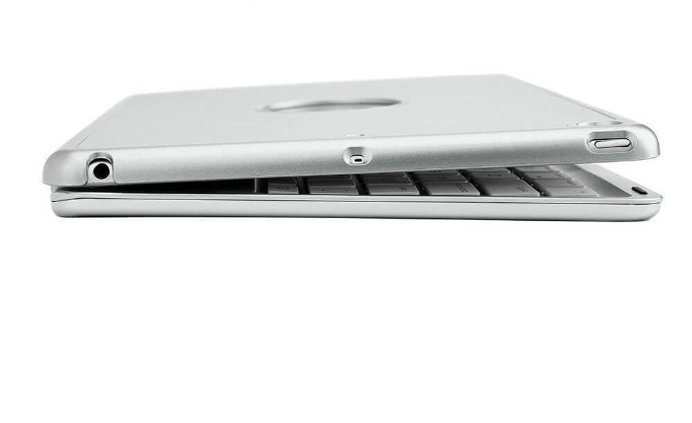 iPad Air Toetsenbord Hoes Zilver met Touchpad Muis