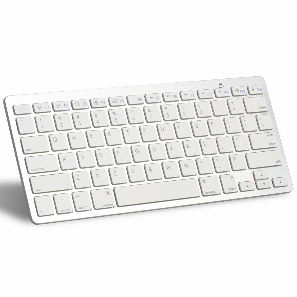iPad 2017 draadloos bluetooth toetsenbord wit