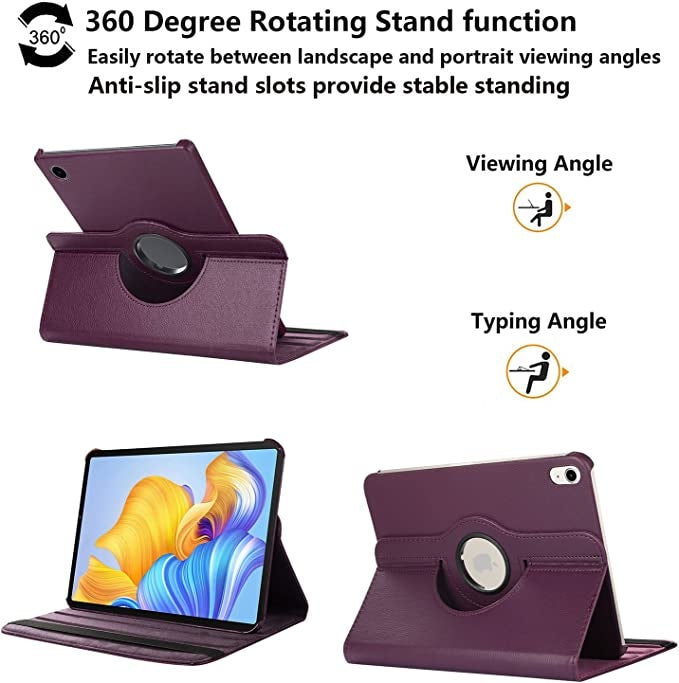 iPad 2025 (11-inch) / iPad 2022 (10.9-inch) 360 Graden Hoes Paars