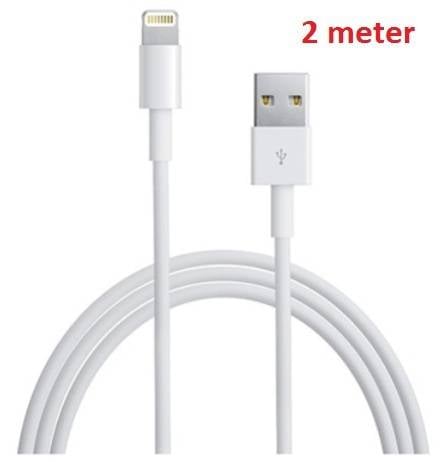 iPad Air, Mini en iPhone 5/iPhone 6 oplaadkabel 2 meter