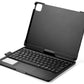 iPad Pro 13 Inch (2024) Toetsenbord Case Zwart 360 Graden Draaibaar Met Touchpad Muis