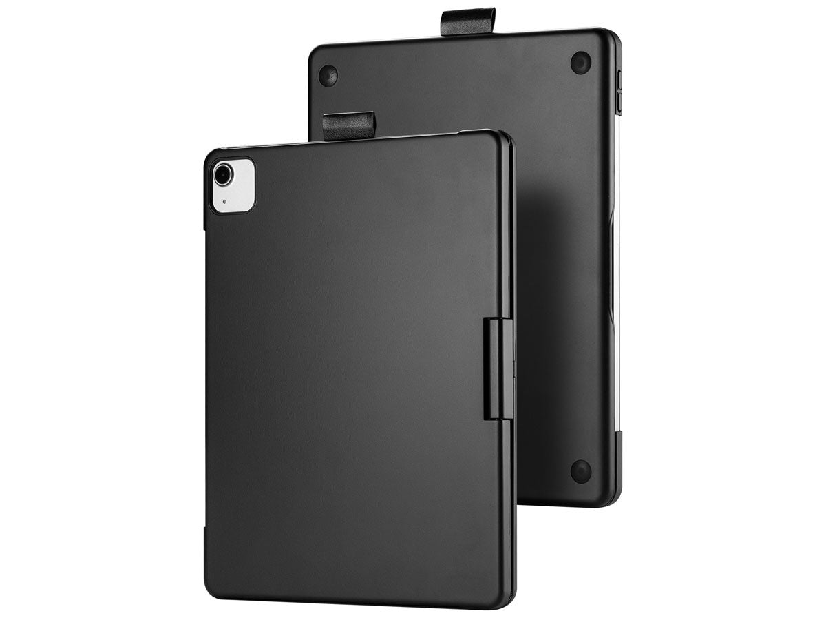 iPad Pro 13 Inch (2024) Toetsenbord Case Zwart 360 Graden Draaibaar Met Touchpad Muis