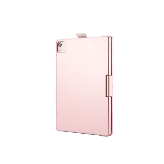 iPad Pro 13 Inch (2024) Toetsenbord Case Rosé Goud 360 Graden Draaibaar Met Touchpad  Muis