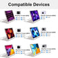 iPad Air 10.9 inch 2020/2022 Toetsenbord Case Zilver 360 graden draaibaar met Touchpad  Muis