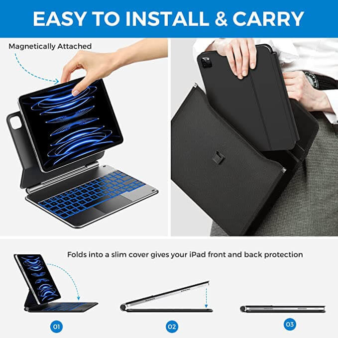 iPad Pro 11-inch (2022) Smart Keyboard Case - Magnetisch