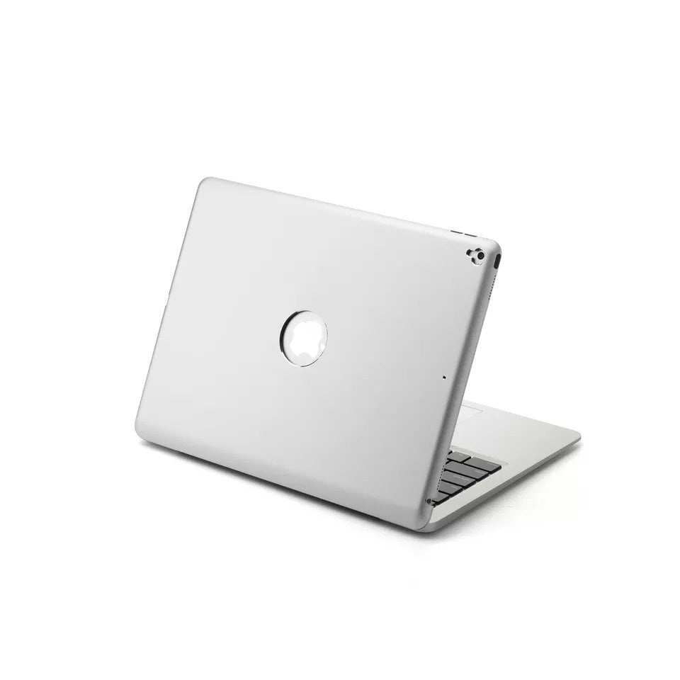 iPad Pro 12.9 (2017) toetsenbord hoes zilver met trackpad muis