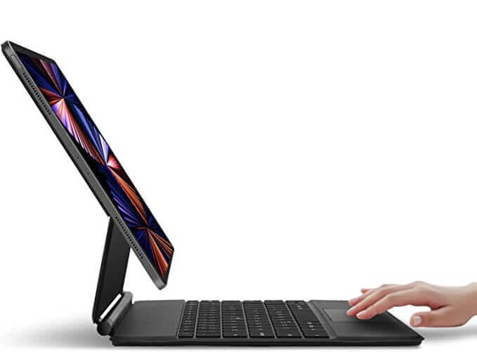 iPad Pro 13 Inch (2024) Toetsenbord Magnetisch Zwart -Gratis