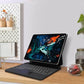 iPad Pro 13 Inch (2024) Bluetooth Magnetisch Toetsenbord Zwart