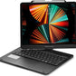iPad Air 13 (2025/2024) Toetsenbord Case Zwart 360 Graden Draaibaar met Touchpad Muis
