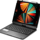 iPad Air 13 (2025/2024) Toetsenbord Case Zwart 360 Graden Draaibaar met Touchpad Muis