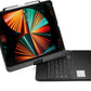iPad Air 13 (2025/2024) Toetsenbord Case Zwart 360 Graden Draaibaar met Touchpad Muis