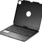 iPad Air 13 (2025/2024) Toetsenbord Case Zwart 360 Graden Draaibaar met Touchpad Muis