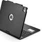 iPad Air 13 (2025/2024) Toetsenbord Case Zwart 360 Graden Draaibaar met Touchpad Muis