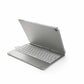 iPad 2017 Bluetooth Toetsenbord Hoes Draaibaar - Zilver - QWERTY