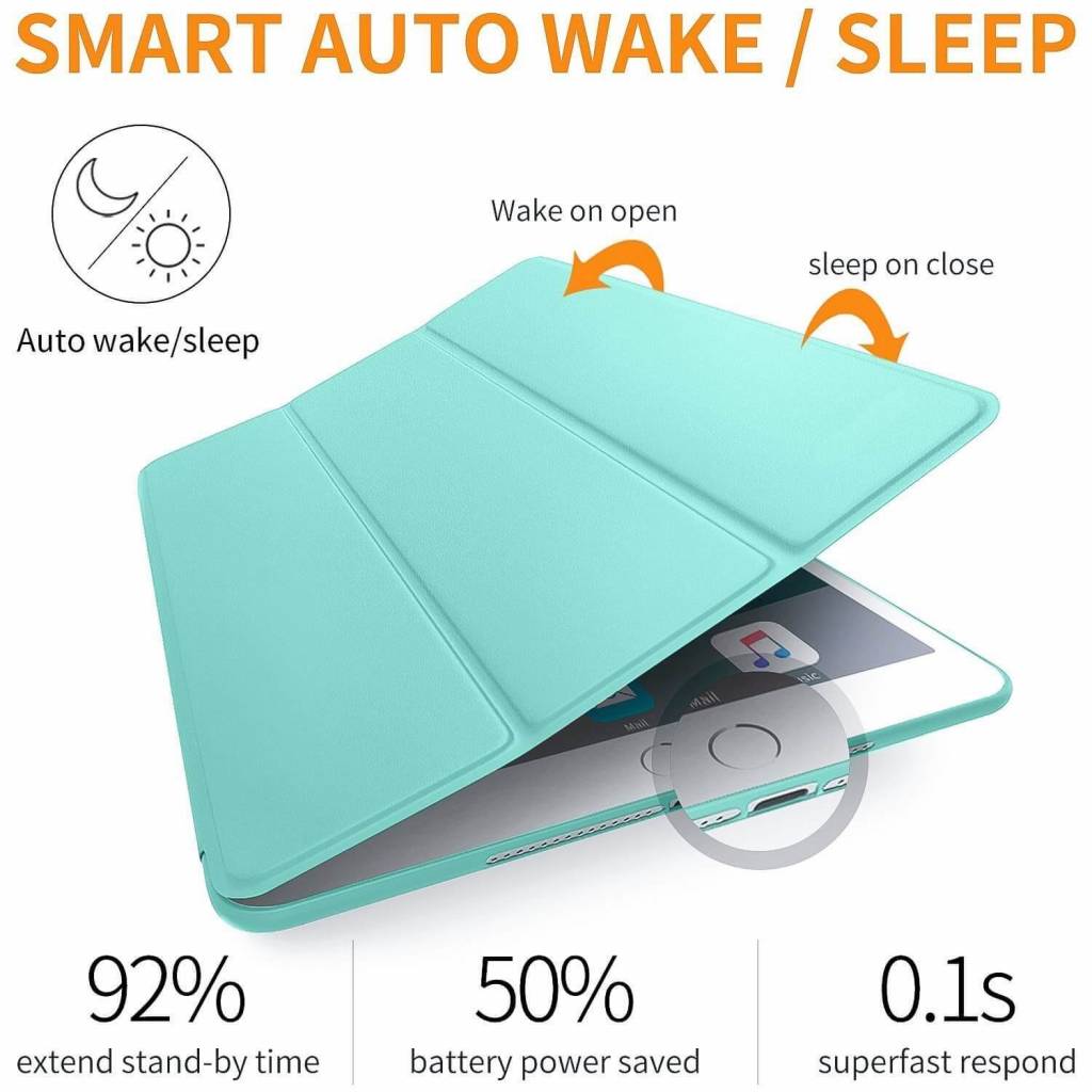 iPad Air Smart Cover Case Licht Blauw