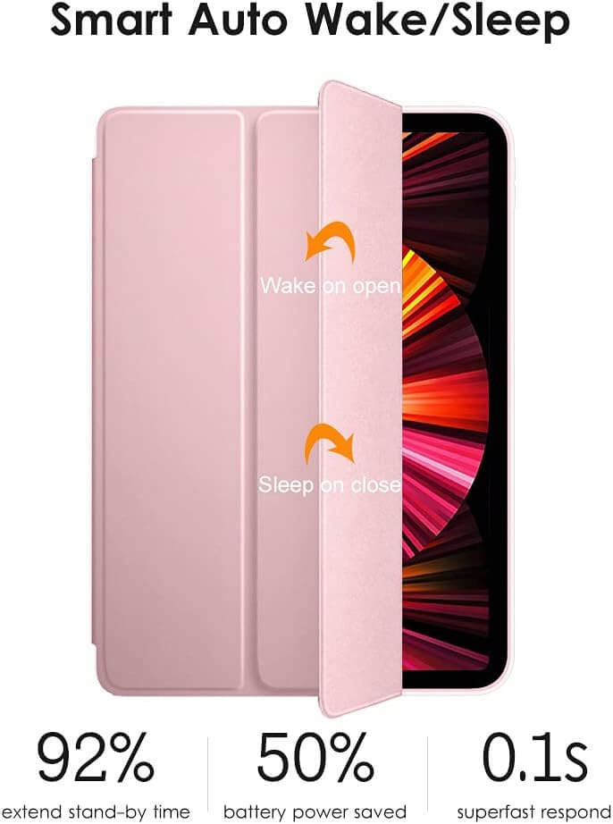 iPad Air 13-inch (2025/2024) Smart Cover Licht Roze