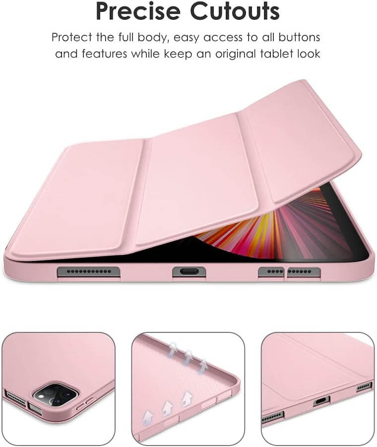 iPad Air 13-inch (2025/2024) Smart Cover Licht Roze