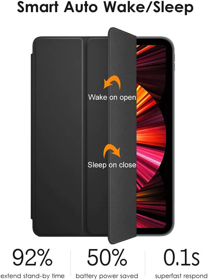 iPad Air 13-inch (2025/2024) Smart Cover Zwart