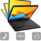 iPad Air 13 inch (2025/2024) Bluetooth Magnetisch Toetsenbord Draaibaar Zwart