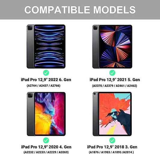 ESR iPad Air 13 (M3/M2, 2025/2024) hoes met toetsenbord, toetsenbordhoes met verstelbare magneetstandaard, hoog/verhoogde modus, afneembare beschermhoes, rebound 360-serie, zwart ESR iPad Air 13 (M3/M2, 2025/2024) hoes met toetsenbord, toetsenbordhoes met verstelbare magneetstandaard, hoog/verhoogde modus, afneembare beschermhoes, rebound 360-serie, zwart
