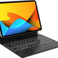 iPad Air 13 inch (2025/2024) Bluetooth Magnetisch Toetsenbord Draaibaar Zwart