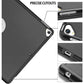 iPad 10.2-inch (2020/2021) Toetsenbord Hoes Zwart