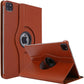 iPad Air 13-inch (2025/2024) 360 Graden Hoes Bruin Leer
