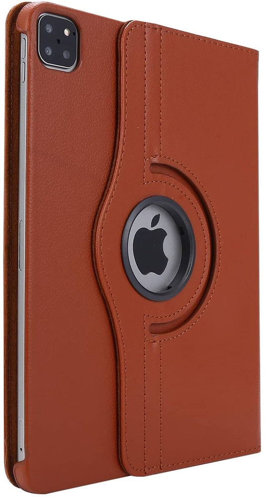 iPad Air 13-inch (2025/2024) 360 Graden Hoes Bruin Leer