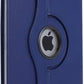 iPad Pro 12.9 (2018/2020/2021/2022) 360 Graden Hoes Blauw Leer