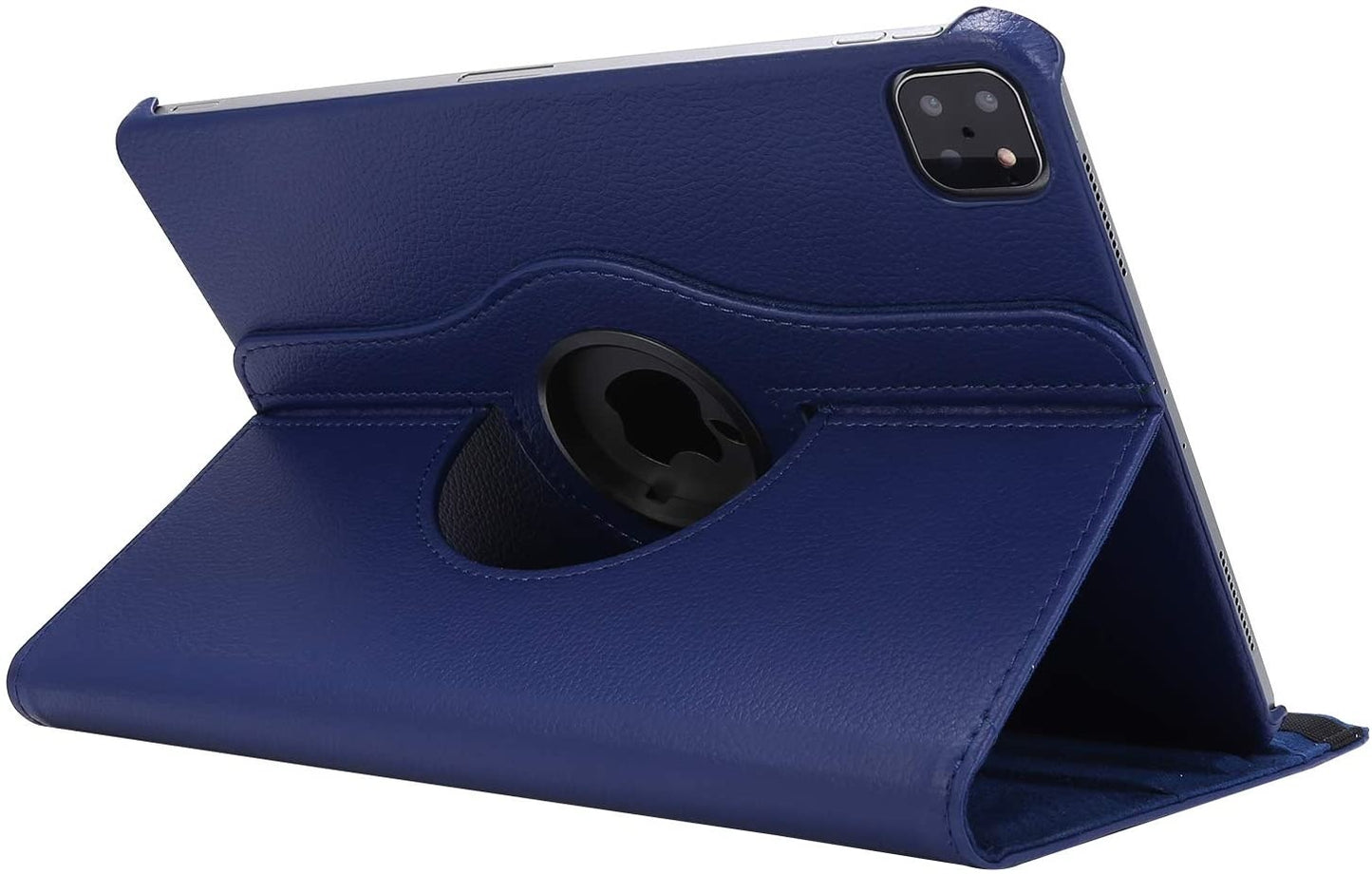 iPad Air 13-inch (2025/2024) 360 Graden Hoes Blauw Leer