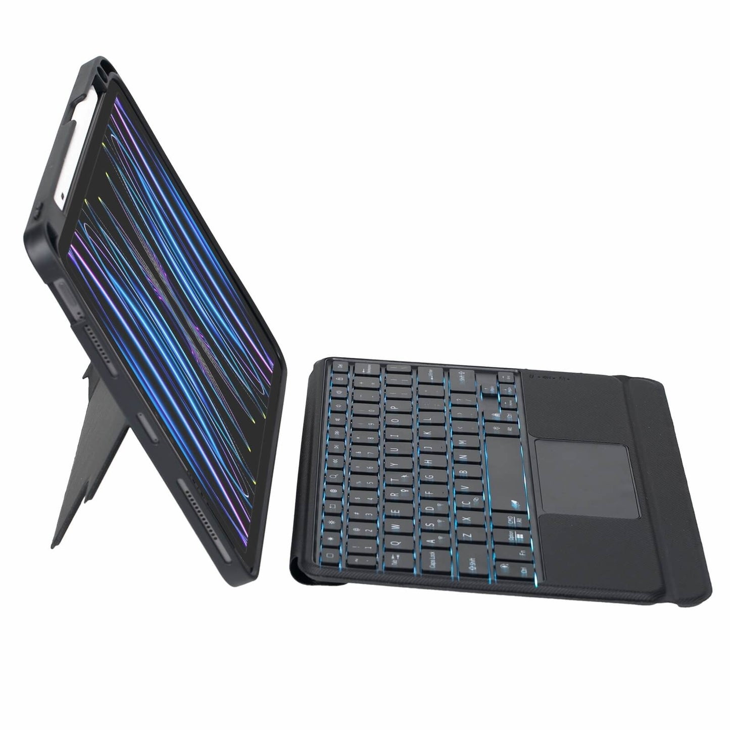 iPad Pro 11 (2018/2020/2021/2022) Toetsenbord Smart Folio Zwart
