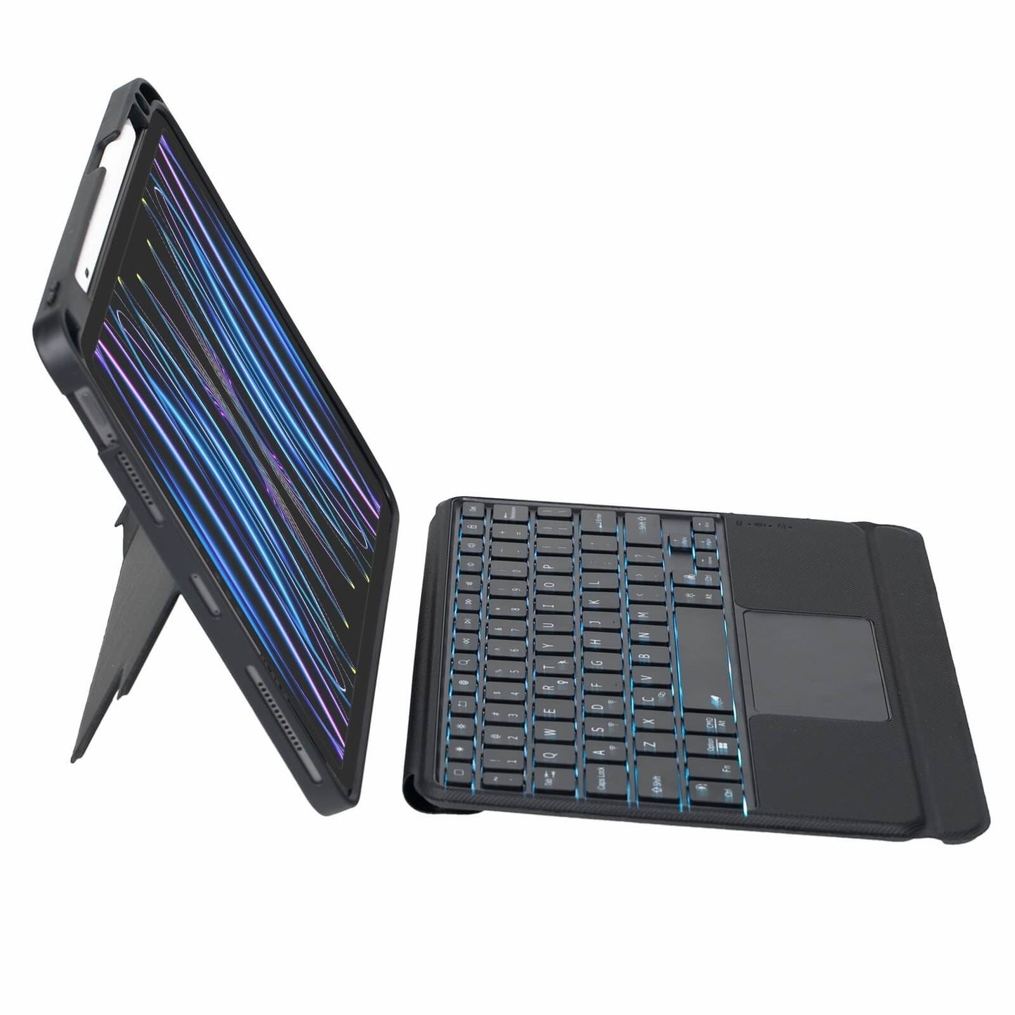 iPad Pro 13 Inch (2024) Toetsenbord Smart Folio Zwart