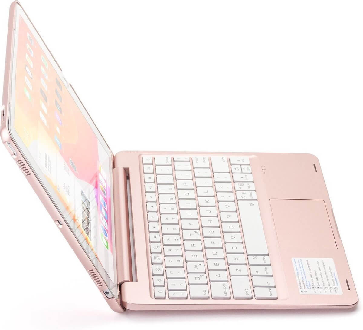 iPad Pro 10.5 toetsenbord hoes roze