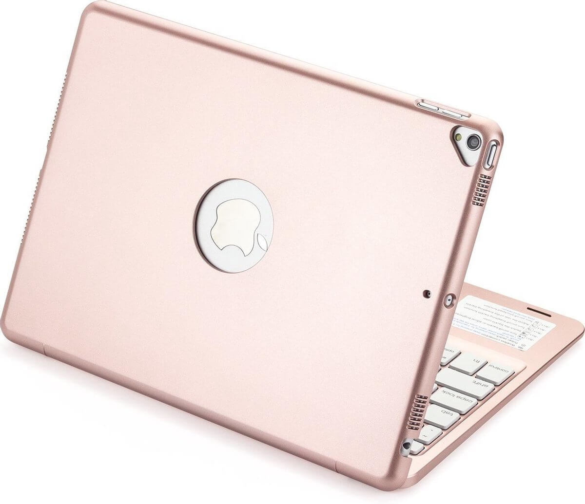 iPad Pro 10.5 toetsenbord hoes roze