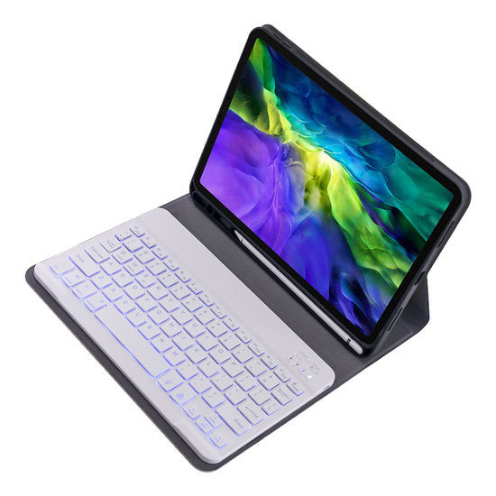 iPad Air 13 Inch (2025/2024) Hoes met Afneembaar Toetsenbord Roze