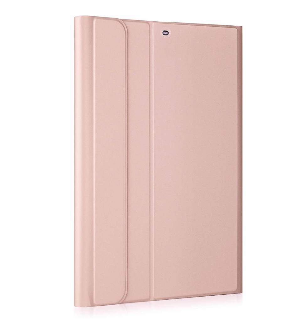 iPad Mini 4 hoes met afneembaar toetsenbord roze