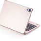 iPad Mini 4/5 Bluetooth Toetsenbord Hoes Rosé Goud - QWERTY
