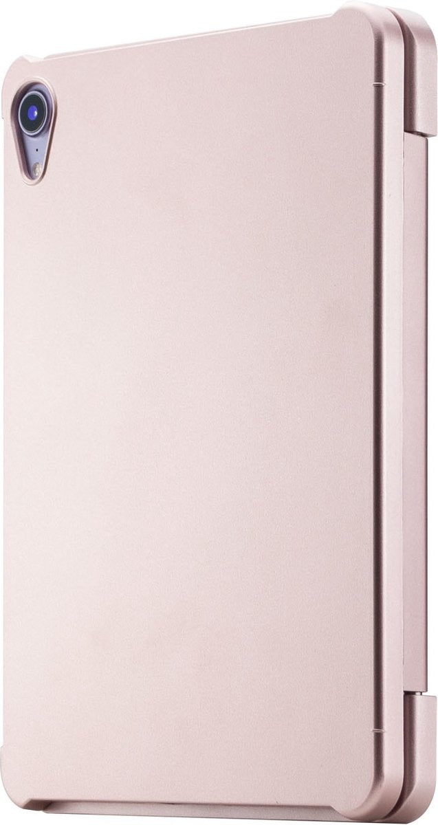 iPad Mini 4/5 Bluetooth Toetsenbord Hoes Rosé Goud - QWERTY
