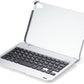 iPad Mini 4/5 Bluetooth Toetsenbord Hoes Zilver - QWERTY
