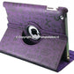 iPad mini 360 hoes Trendy leer paars