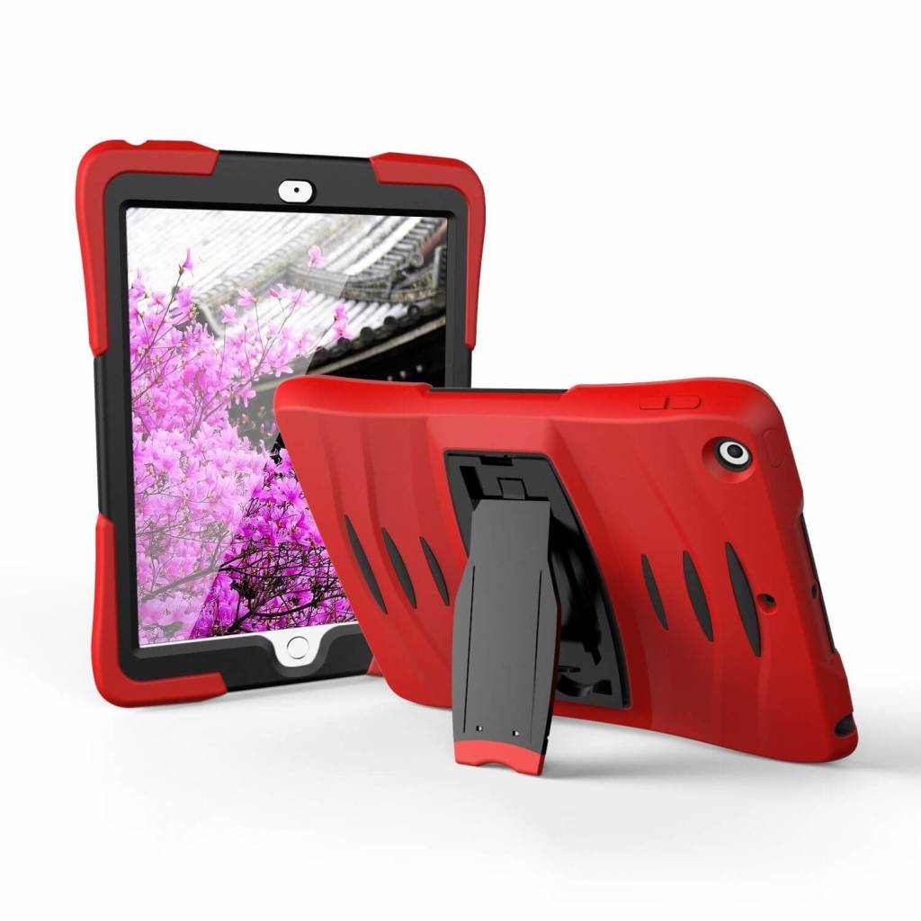 iPad Air 2019 hoes Protector rood