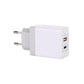 iPad snellader USB-A en USB-C wit